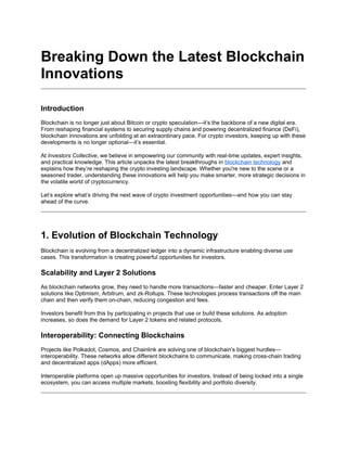 Breaking Down the Latest Blockchain Innovations.docx