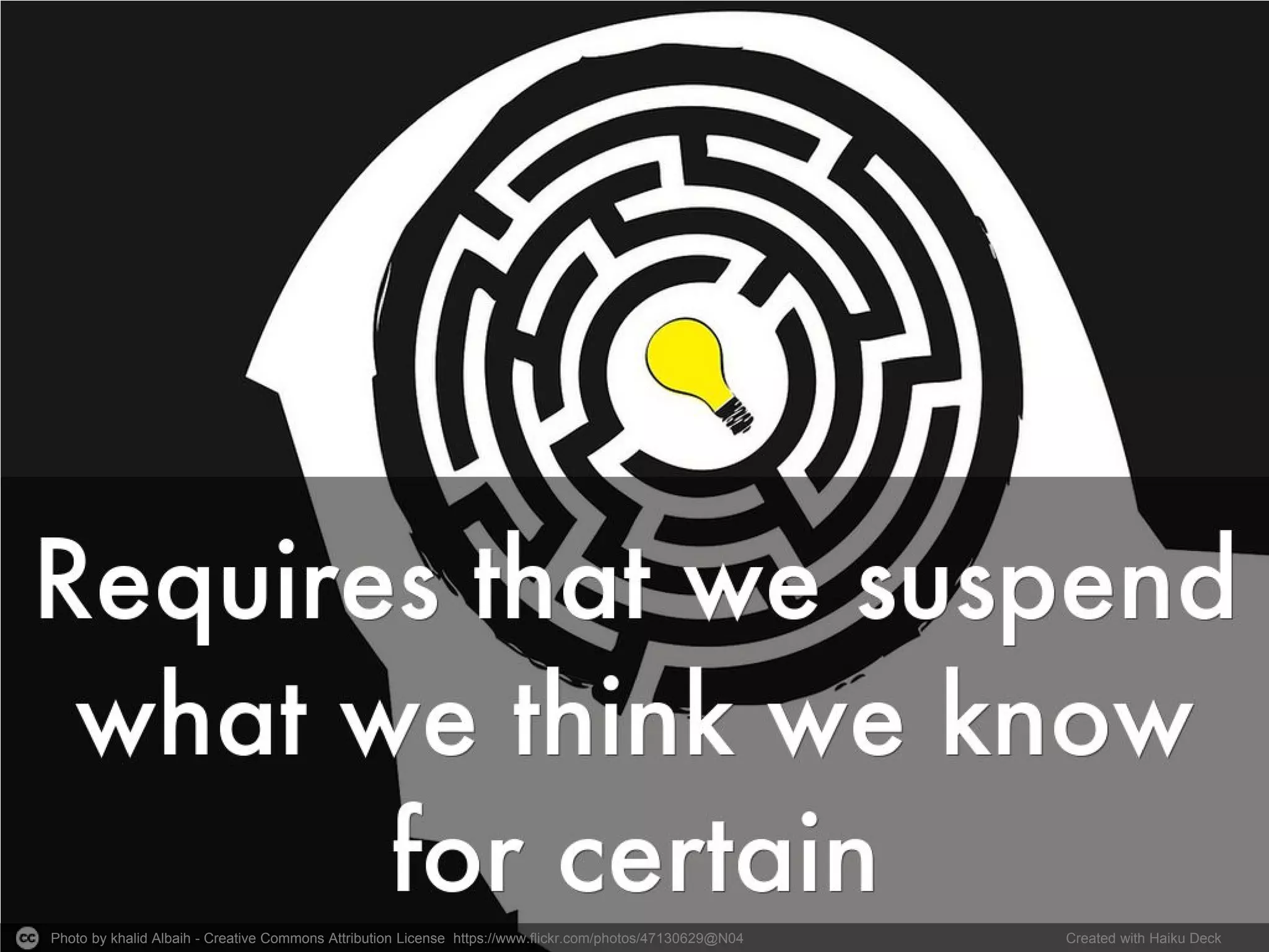 Photo by khalid Albaih - Creative Commons Attribution License https://www.flickr.com/photos/47130629@N04 Created with Haiku Deck
 