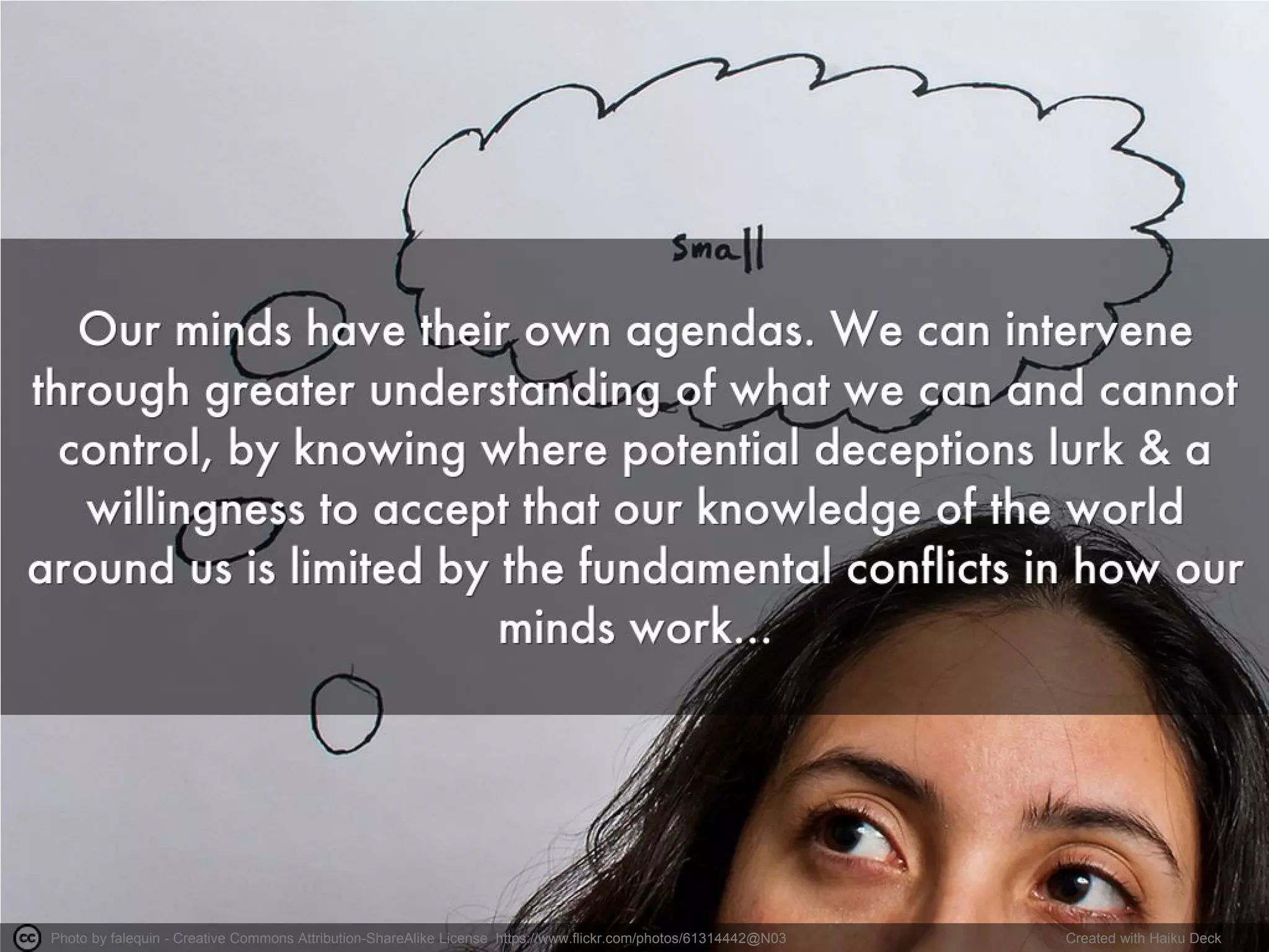 Photo by falequin - Creative Commons Attribution-ShareAlike License https://www.flickr.com/photos/61314442@N03 Created with Haiku Deck
 