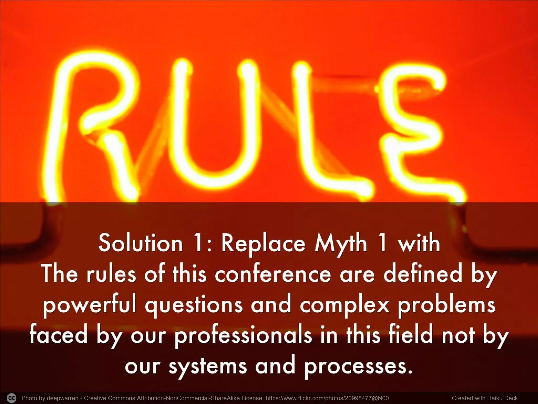 Photo by deepwarren - Creative Commons Attribution-NonCommercial-ShareAlike License https://www.flickr.com/photos/20998477@N00 Created with Haiku Deck
 