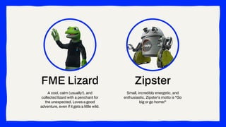 Fme Lizard Icon Breaking Language Barriers in FME Workspaces with AI | PDF