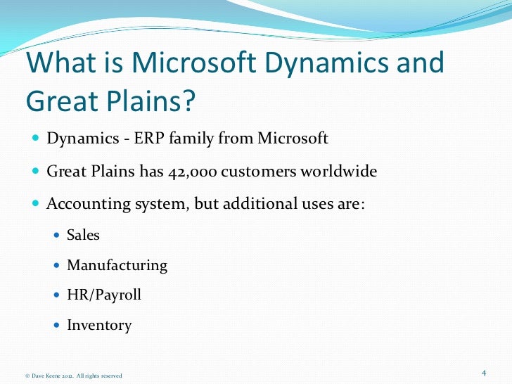 Breaking Microsoft Dynamics Great Plains