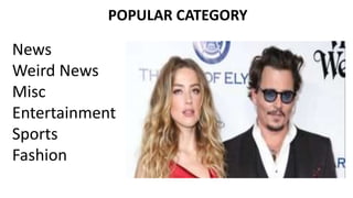 POPULAR CATEGORY
News
Weird News
Misc
Entertainment
Sports
Fashion
 