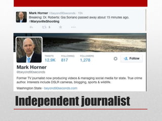 Independent journalist
 