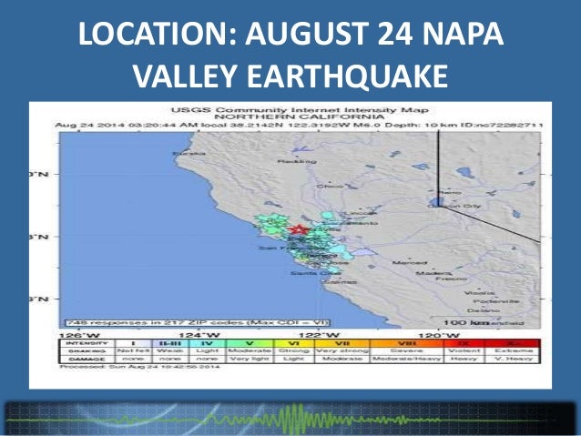 Napa valley casino earthquake