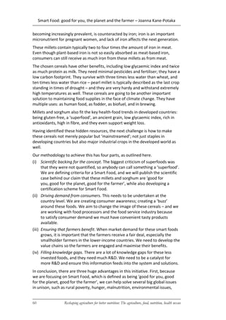 Breaking the food-system divide with Smart Food - good for you, the planet and the farmer