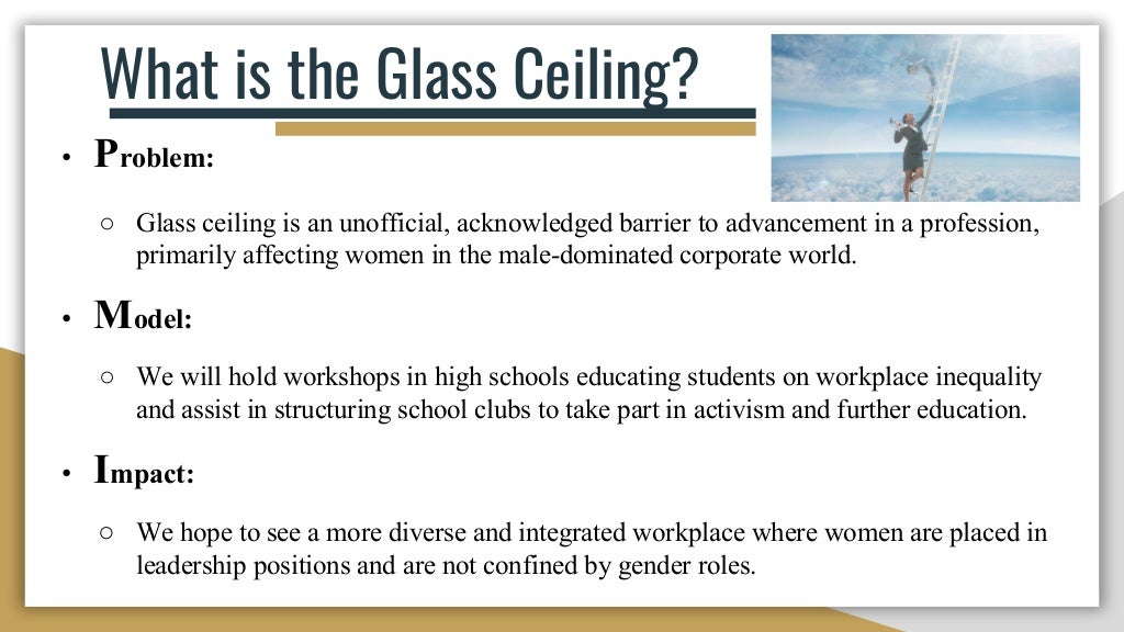 Breaking The Glass Ceiling 