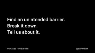 Breaking Down Unintended Barriers in the Workplace