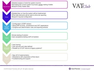 VAT Club: New ERP - VAT considerations | PPTX