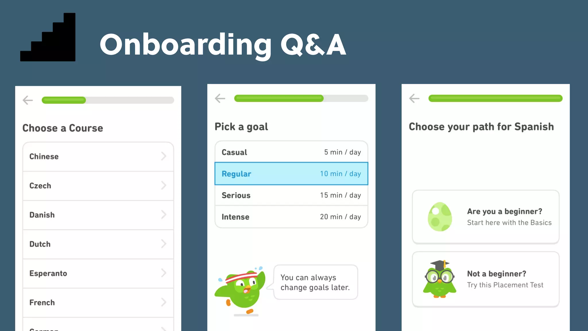Game Thinking Quotes
Onboarding Q&A
 