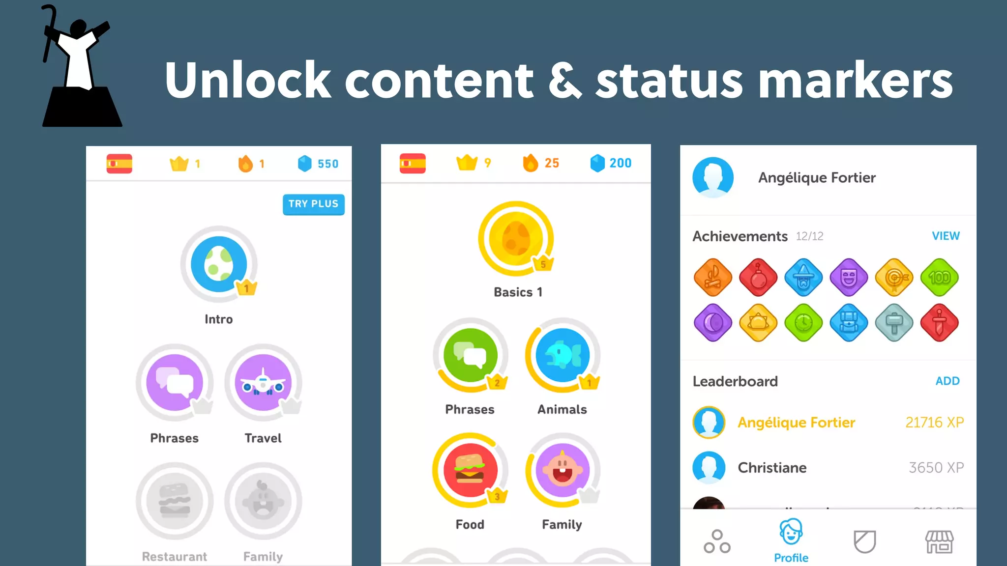 Game Thinking Quotes
Unlock content & status markers
 