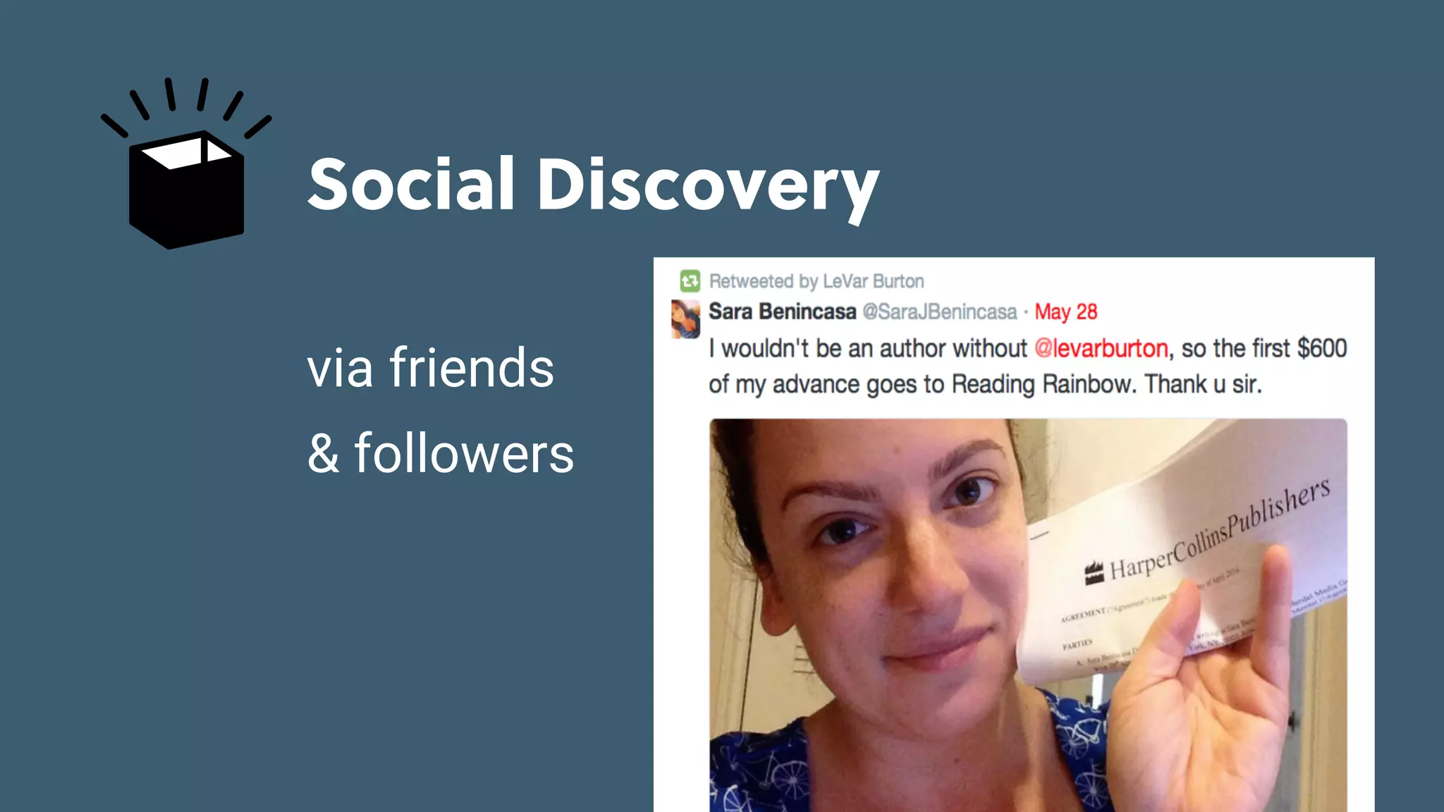 Game Thinking Quotes
Social Discovery
via friends
& followers
 