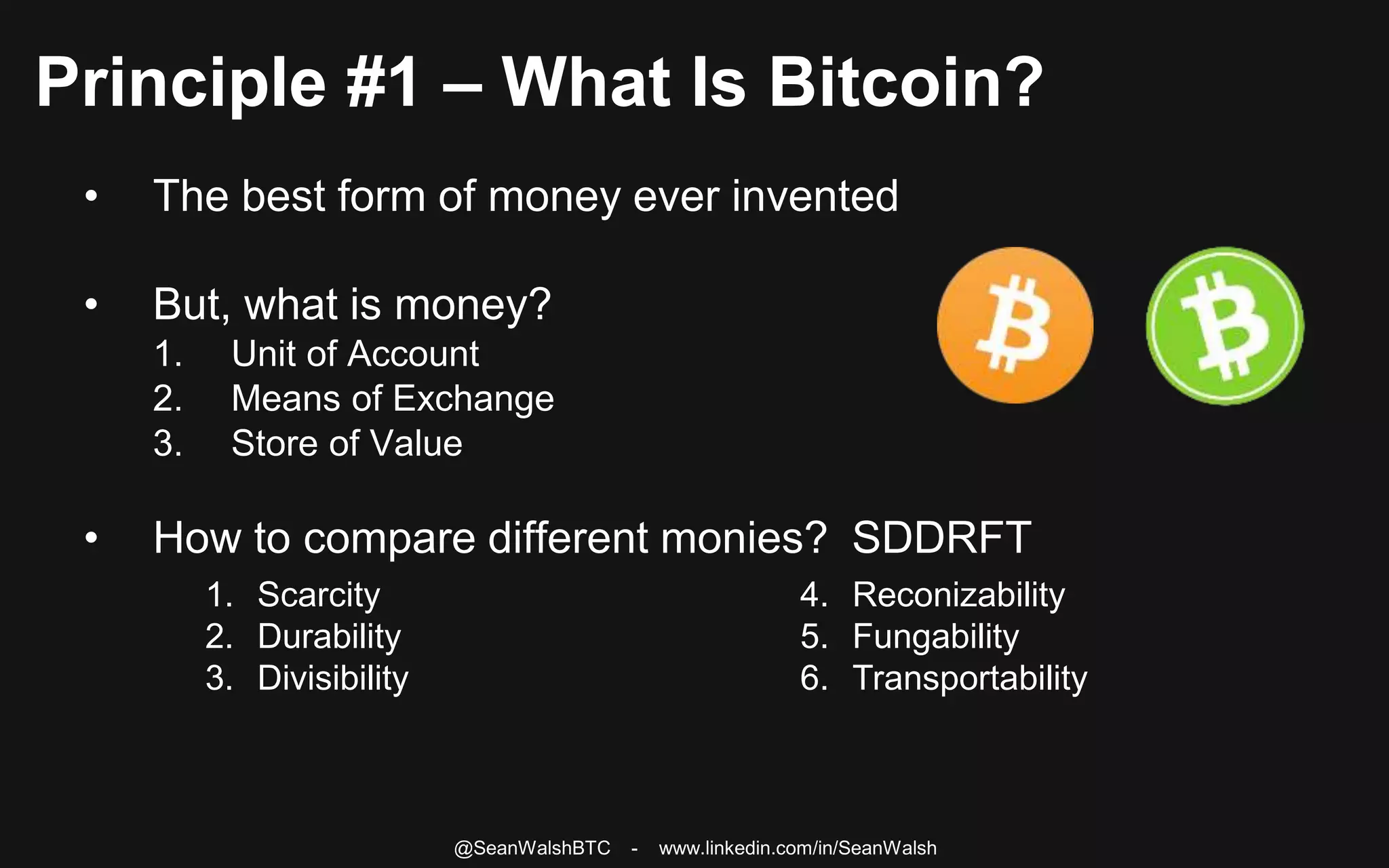 Breakout room breaking down bitcoin - sean walsh - toronto - 2018 | PPTX