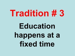 We need to enhance every child's
strengths - not fix their deficits.
http://youtu.be/Wk--J3E8yqc
Minute 8:02
Yong Zhao
 