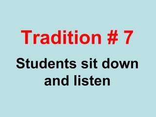 Research shows that lectures cannot be expected to
lead to comprehension or application of knowledge
and are inefficient in any combination with other
teaching methods.
http://www.brookes.ac.uk/services/ocsld/resources/20reasons.html
 
