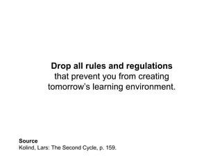 More and more people are being hired on their
work samples, on the projects they’ve done,
the type of portfolios they’ve developed.
http://blog.ted.com/2014/01/28/in-conversation-salman-khan-sebastian-thrun-talk-online-education/
Sebastian Thrun
 