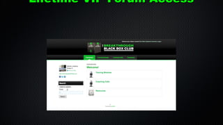 Lifetime VIP Forum Access

 