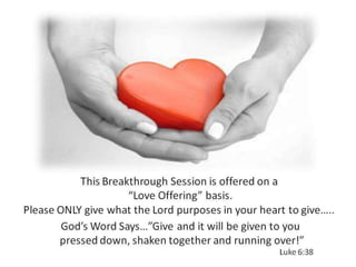 Breakthrough Session