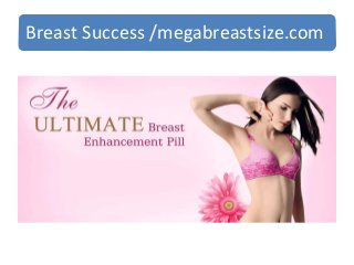 Breast Success /megabreastsize.com
 