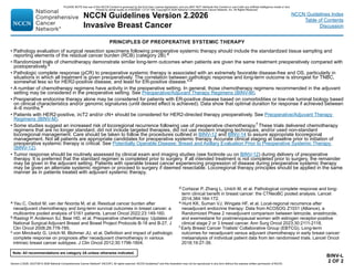 NCCN Clinical Practice Guidelines for Breast Cancer 2026 Update | PDF