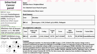 Breast cancer genomic in by next generation sequencing | PPTX