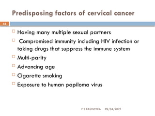 BREAST AND CERVICAL CANCER , gynaecology and gynaelogical care | PPTX