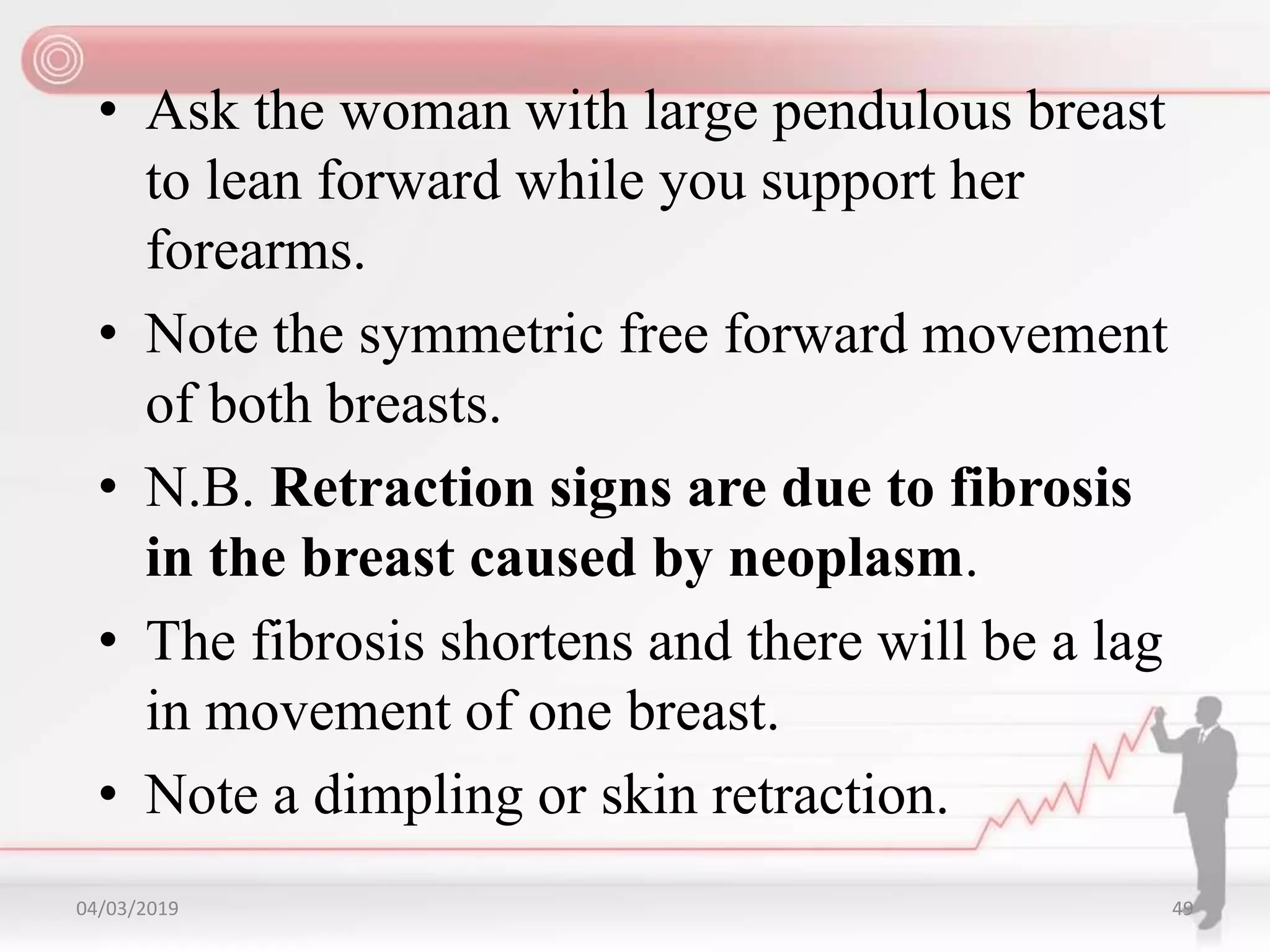 Breast, axillae, abdomen examination | PPTX