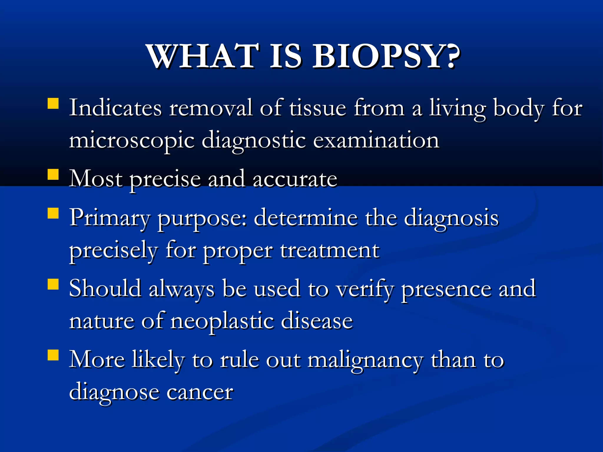 Breast biopsy ppt | PPT