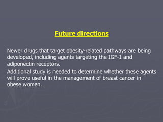 Obesity and Breast cancer 