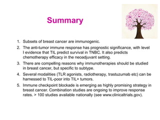 Immunotherapy for Metastatic Triple Negative Breast Cancer | PDF