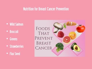 nutrition and breast cancer | PDF