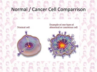 Normal / Cancer Cell Comparrison

 