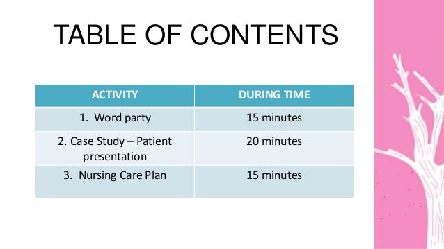 Breast cancer case study slideshare picture