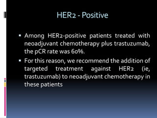 Neoadjuvant and hormonal therapy in Breast cancer - Yousef El-Ayman | PPTX