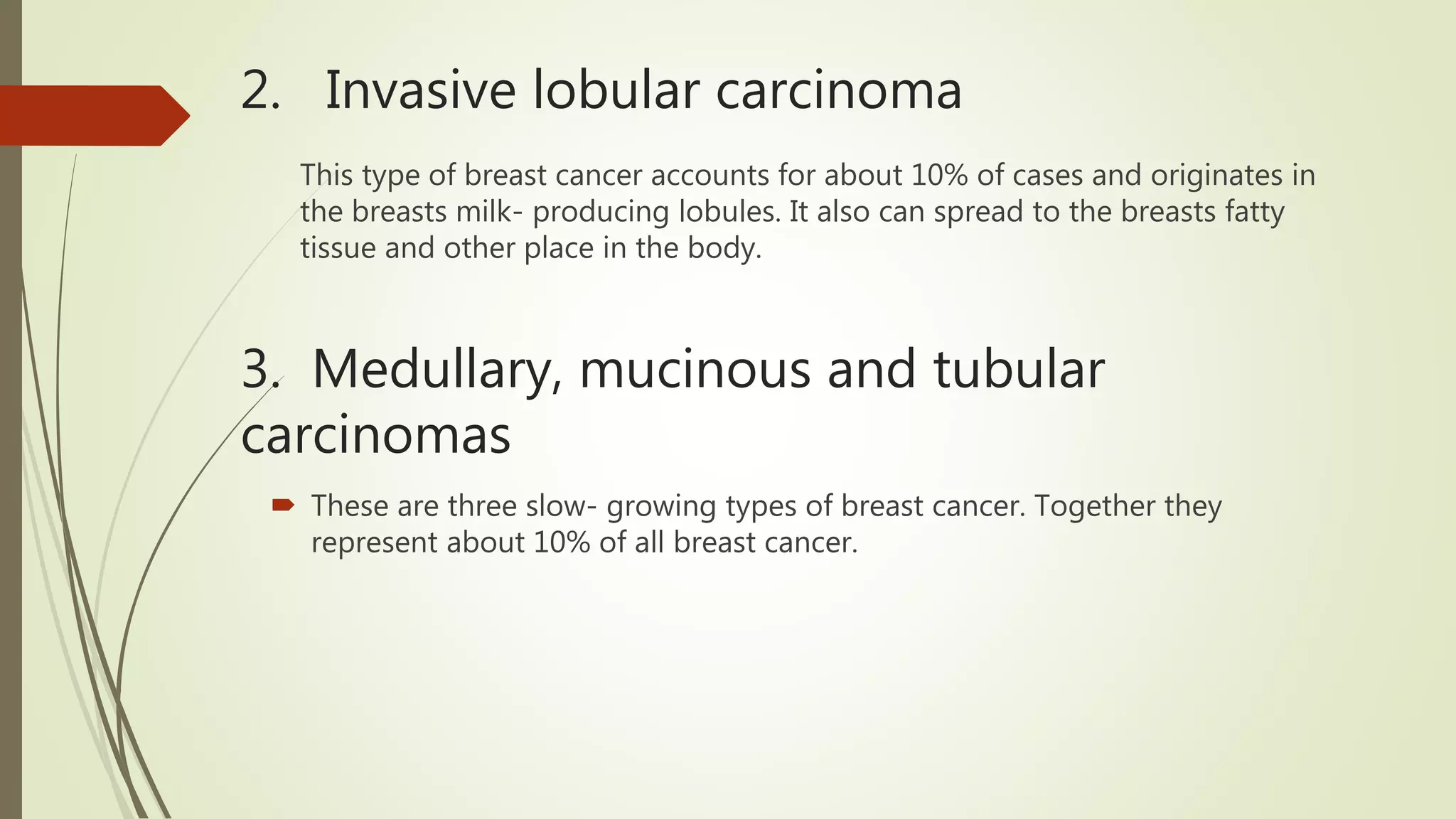 Breast cancer ppt med surg | PPTX