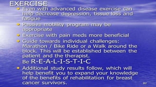 Breast cancer ppt med surg | PPTX