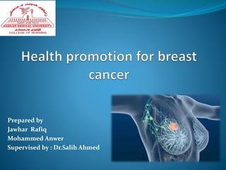 Prepared by
Jawhar Rafiq
Mohammed Anwer
Supervised by : Dr.Salih Ahmed
 