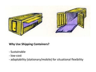 Why Use Shipping Containers? Sustainable