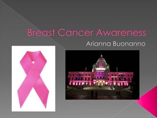 Breast Cancer Awareness Arianna Buonanno 