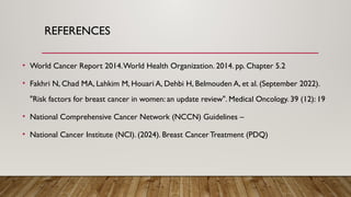 Breast cancer Management, Diagnosis, Signs and Symptoms | PPTX