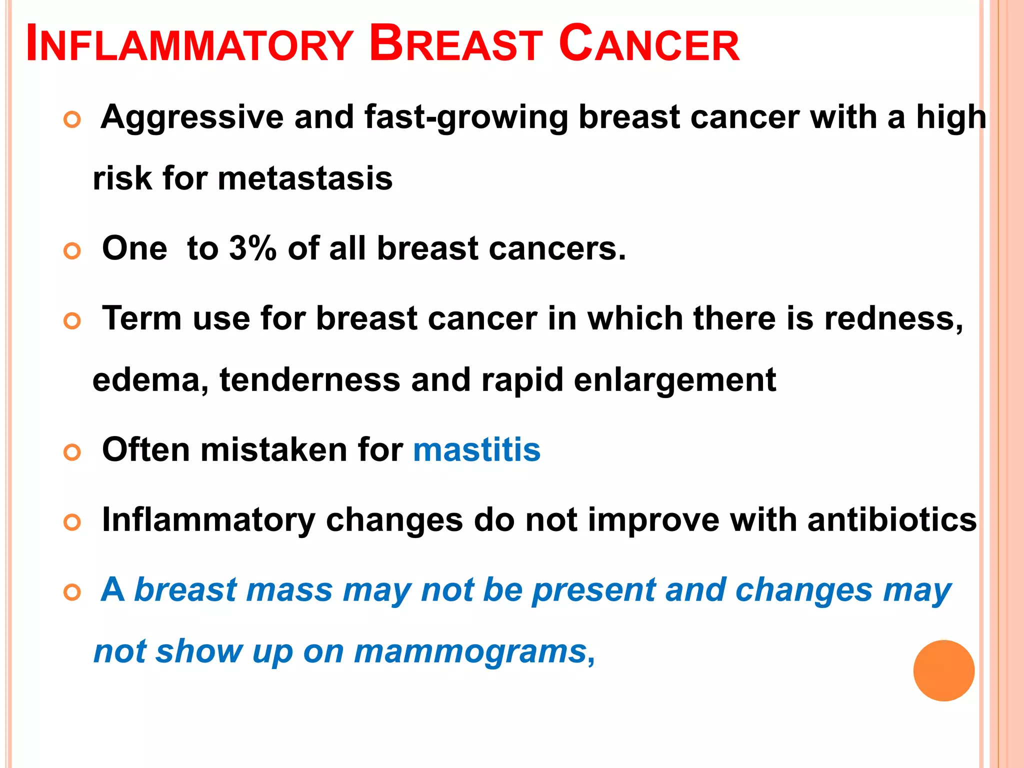Breast cancer ppt | PPTX