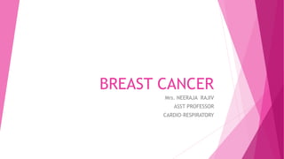 Breast cancer ppt | PPTX