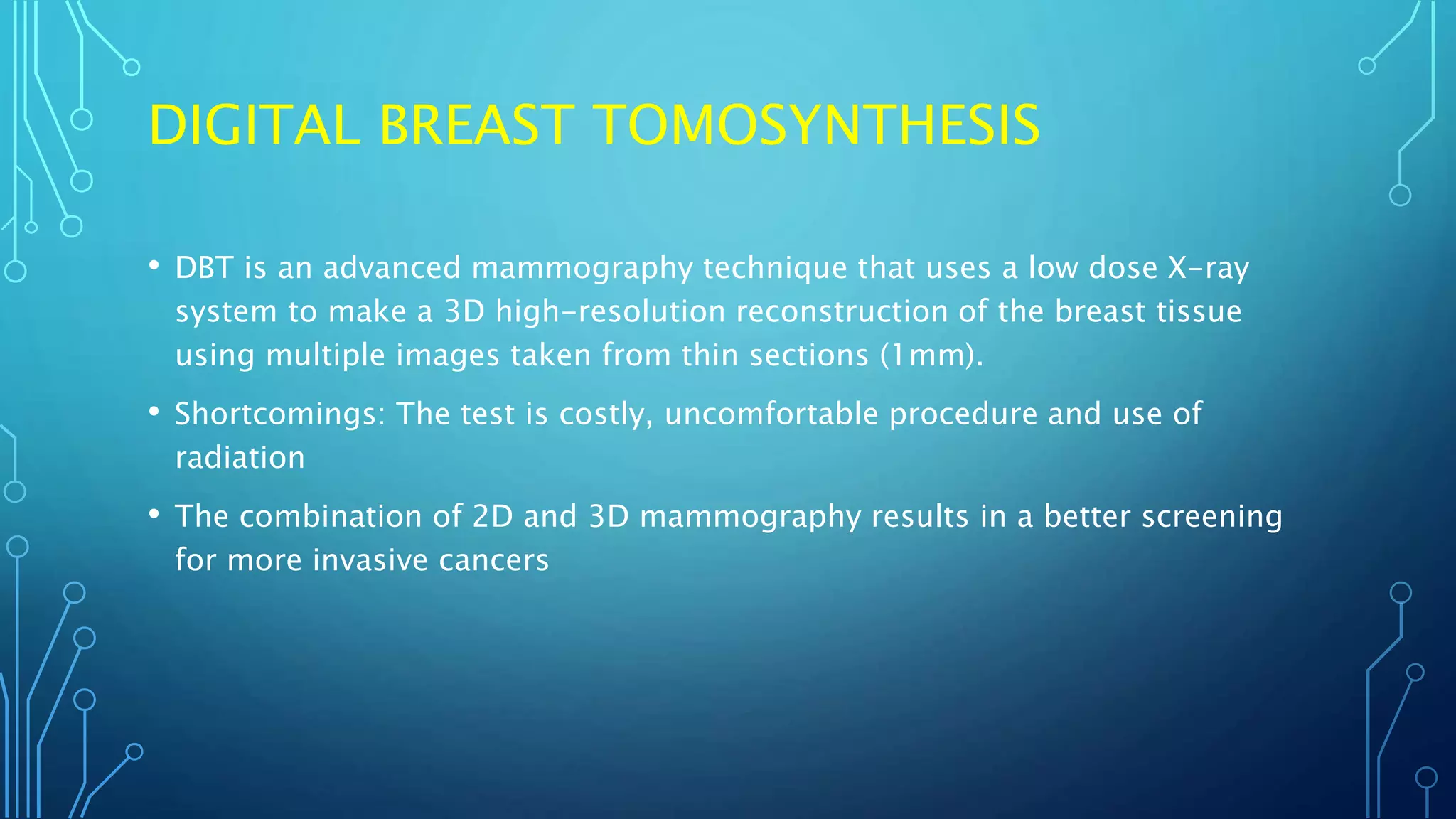 Overview of breast cancer screening and diagnosis | PPTX