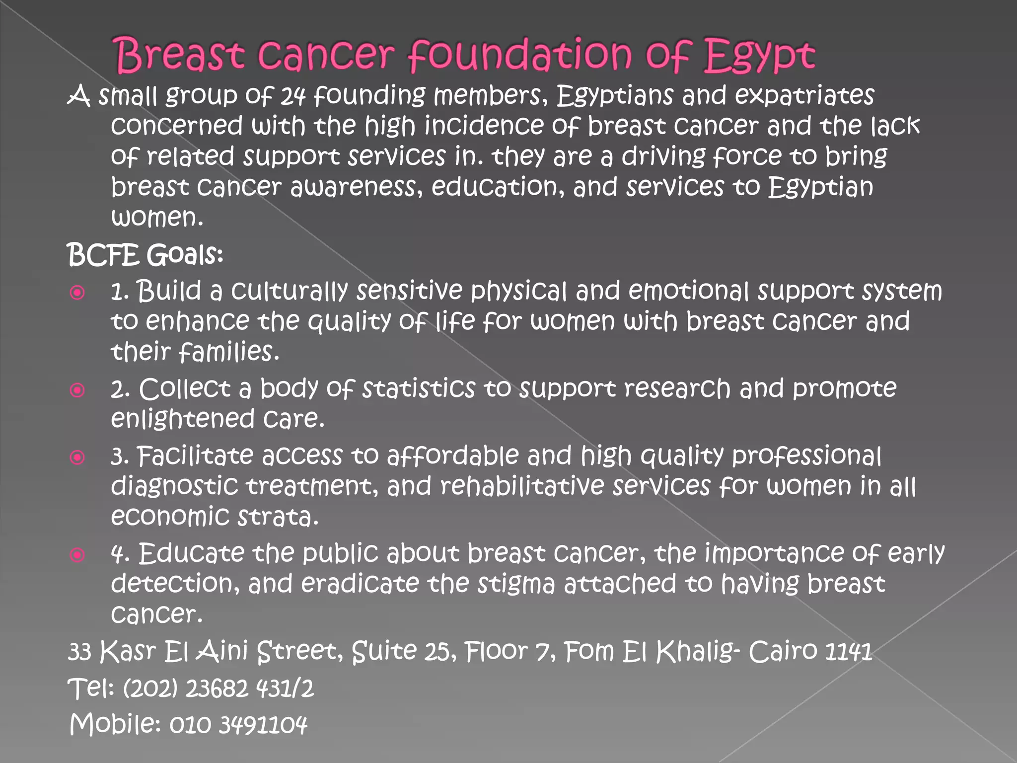 Breast Cancer Awareness Presentation | PPTX