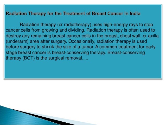 cancer india treatment Breast