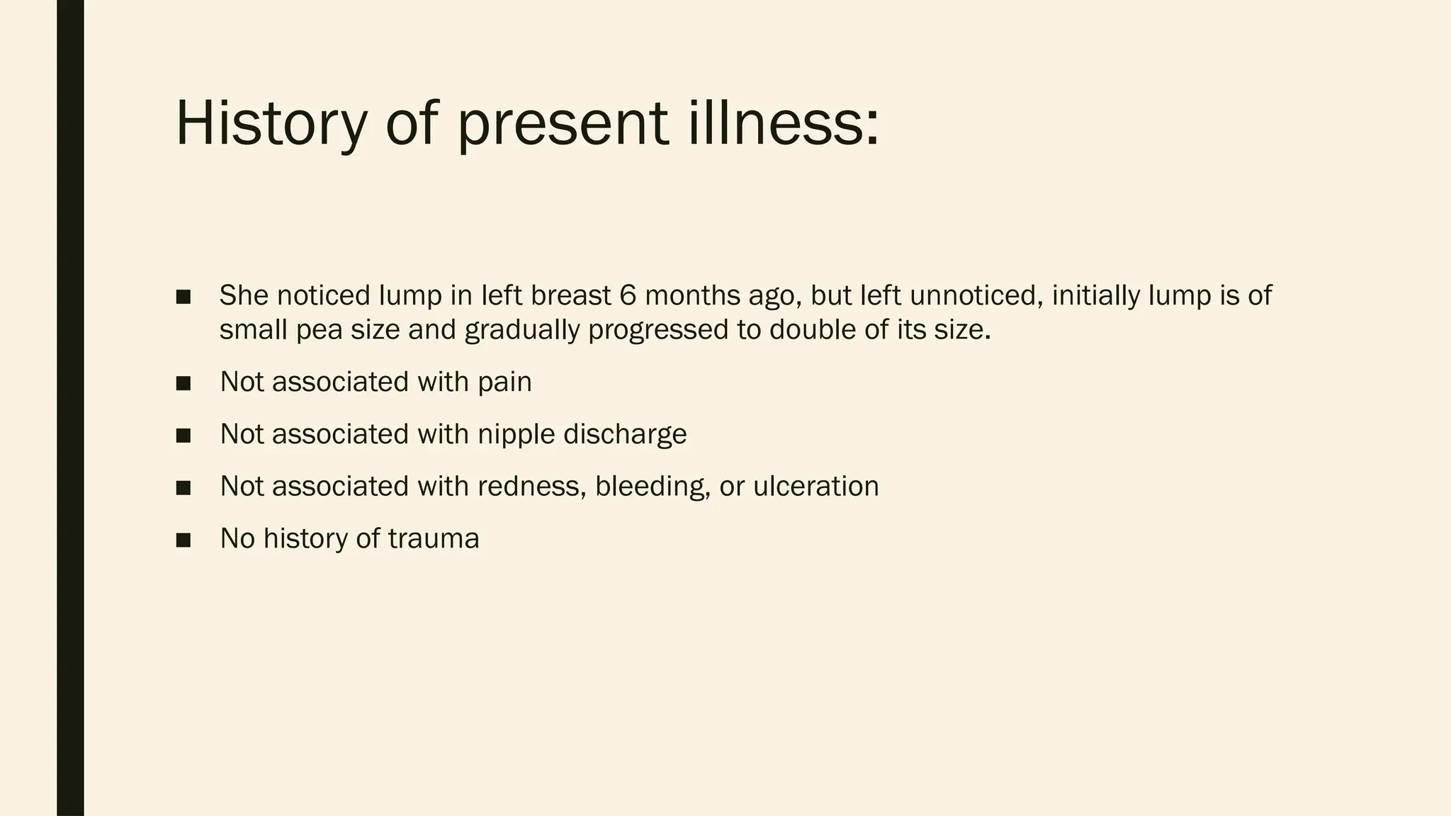 case presentation - carcinoma breast .pptx
