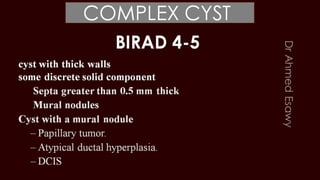 Breast cyst imaging