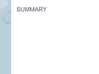 SUMMARY