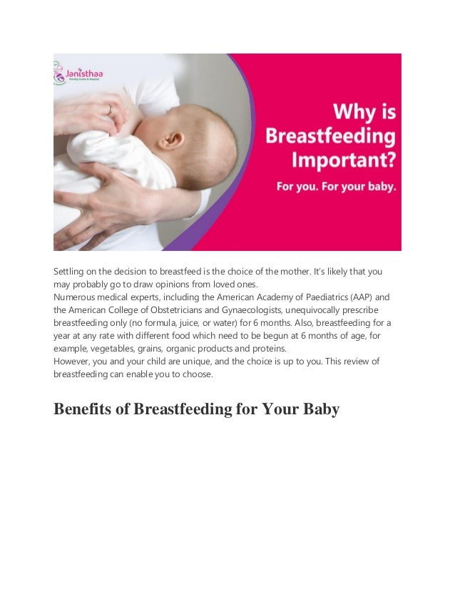 Benefits of breastfeeding| Precautions before breastfeeding - Janisthaa ...