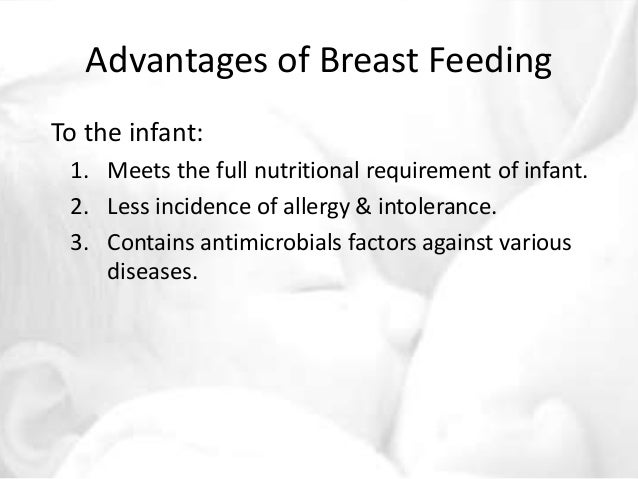 breastfeeding slideshare
